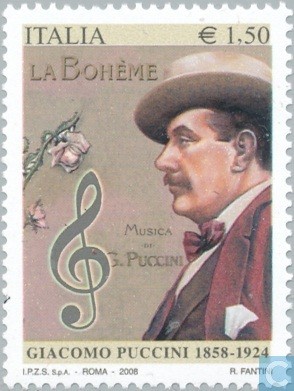 Giacomo puccini la boheme italie